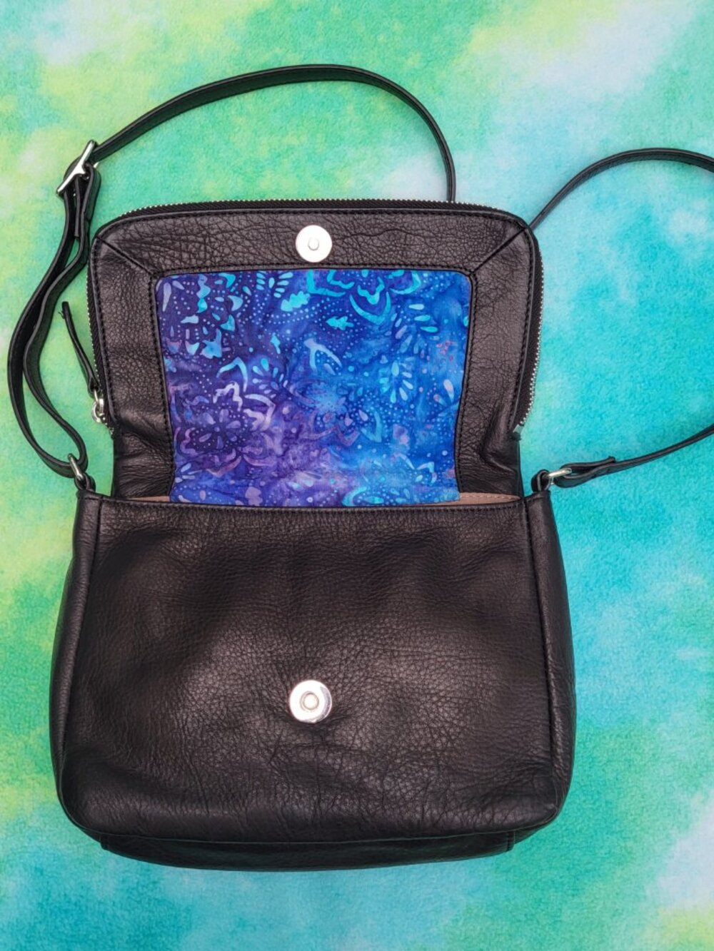 Margot Black Leather Purse/Shoulder Bag Excellent Condition-Soft/Supple